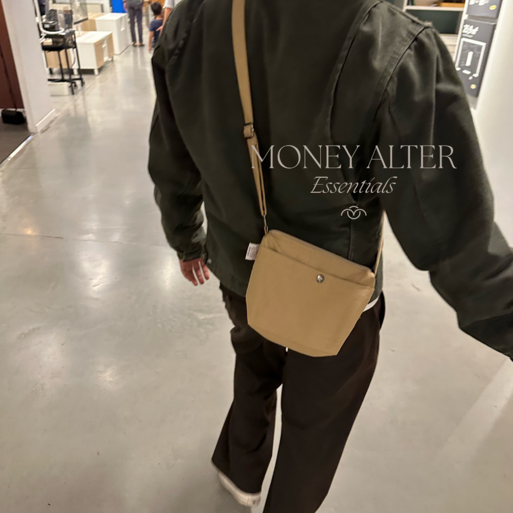 Money Alter - Nano Bag / Tas Slempang Kanvas