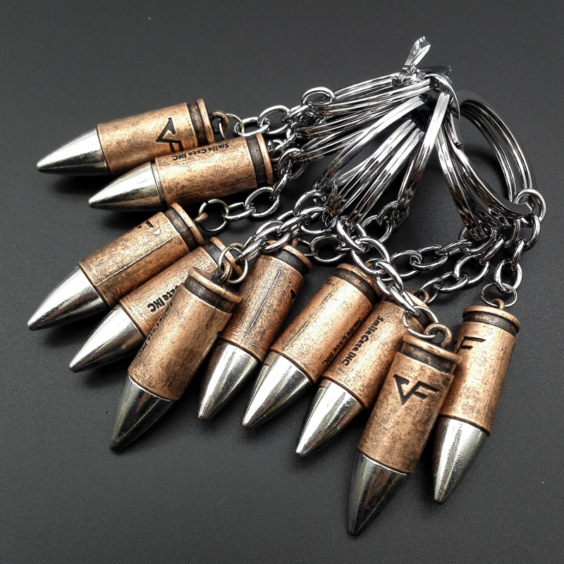 Gantungan Kunci Logam Peluru PU BG - Gantungan Kunci