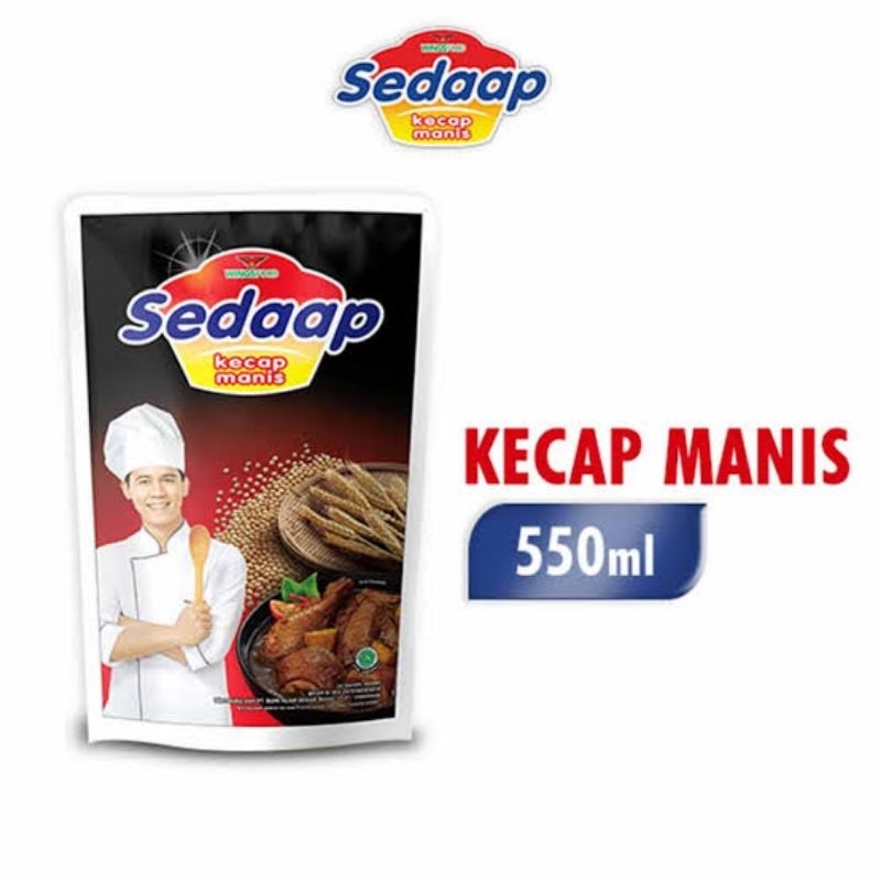 

SEDAP KECAP MANIS POUCH 550ML