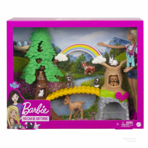 

Dijual Barbie Career Nurturing 10 Animal Pet Playset with Blonde Doll GTN60 Murah