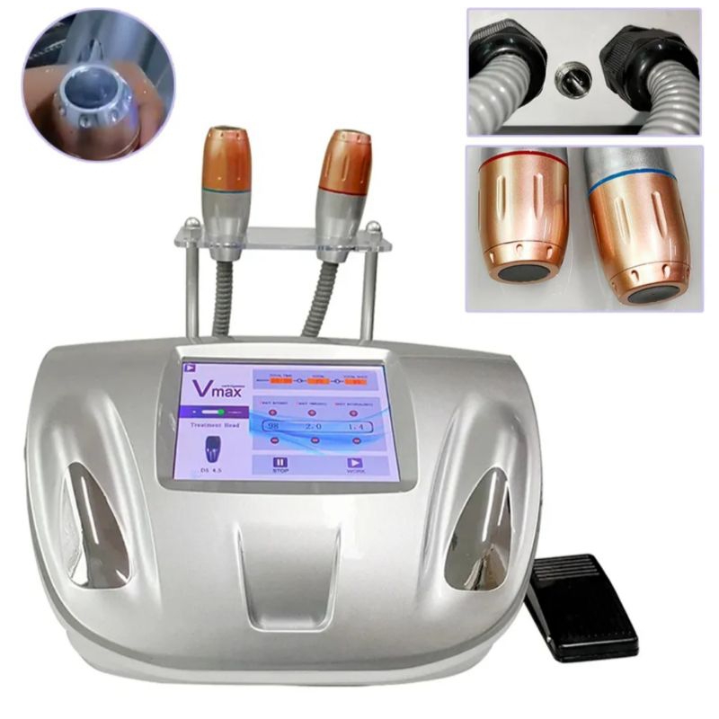 HIFU V MAX Mesin kecantikan wajah ultrasonik frekuensi tinggi, alat kecantikan wajah peremajaan kuli