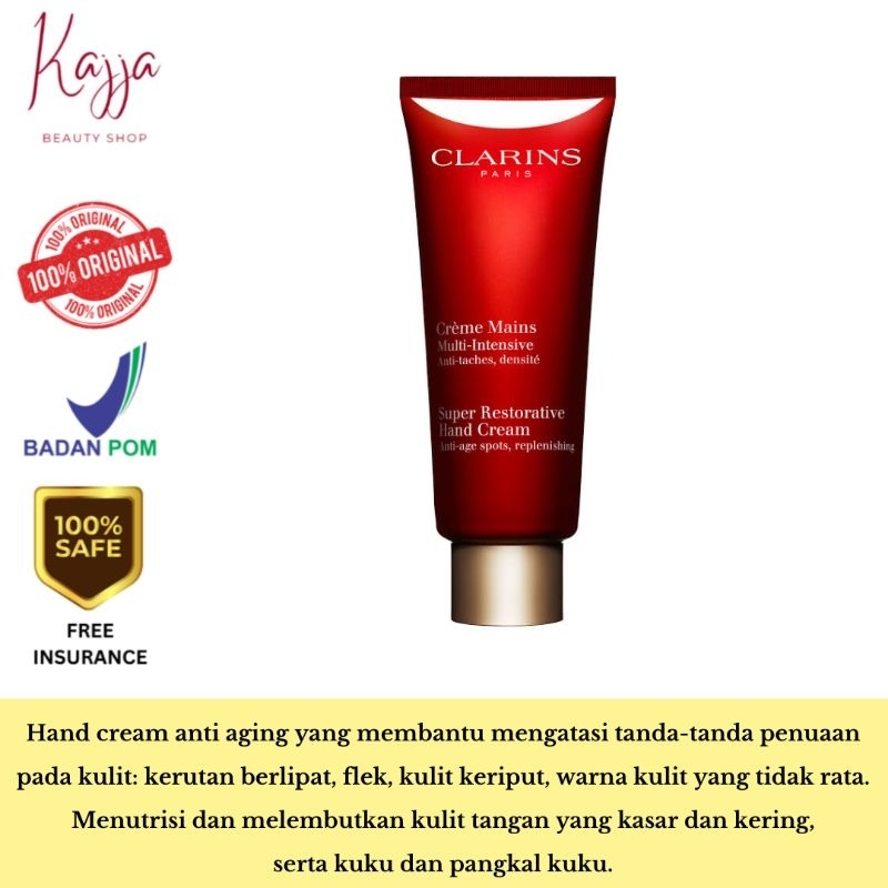 Clarins Super Restorative Hand Cream 100ml