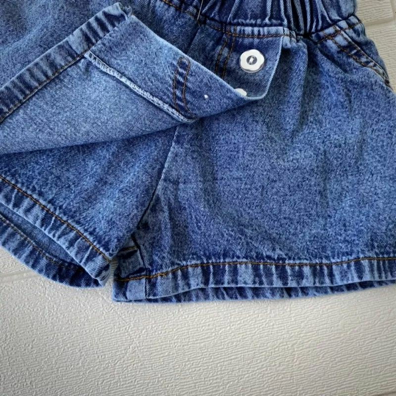 CELANA PENDEK KANCING JEANS ANAK