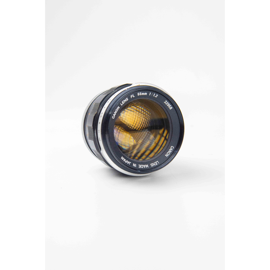 Lensa Manual Canon 55mm f1.2 FL Super Mulus Normal  Jarang ada