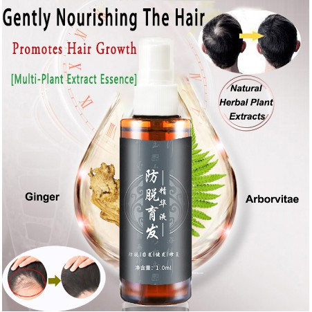 ZHIQI Obat Serum Penumbuh Rambut Cepat Hair Tonic Spray Penumbuh Rambut Botak Pria Hair Growth Spray 100ml