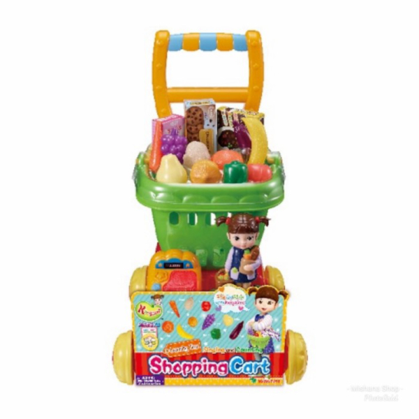 

Unik Mainan Shopping Cart Boneka Kongsuni Kereta Belanja Murah