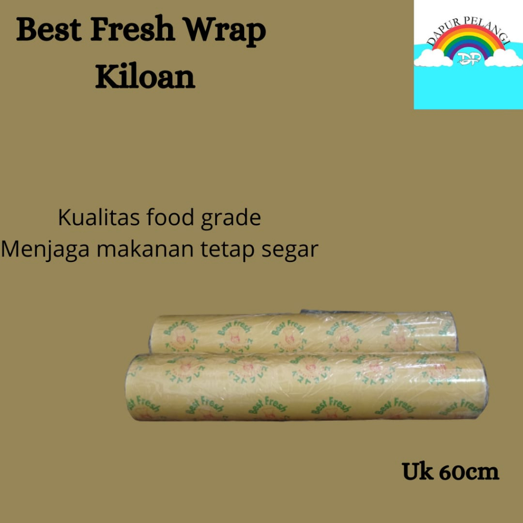 Plastik Wrapping Kiloan/Plastik Wrap/Best Fresh Wrap Kiloan 60cm