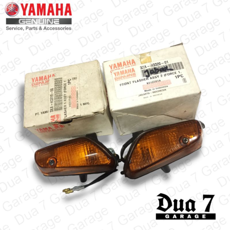 Lampu sein sen riting rihting depan yamaha force1 force 1 one crypton assy original