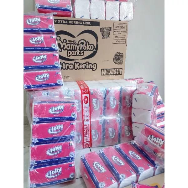 ✿ELYSABETHME✿ Tisue tissue Jolly facial wajah mudah menyerap kecantikan sehari hari