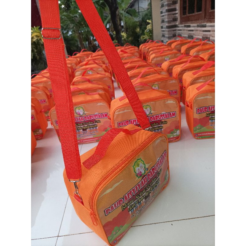 Tas  souvenir baner /tas ulang tahun/tas custom