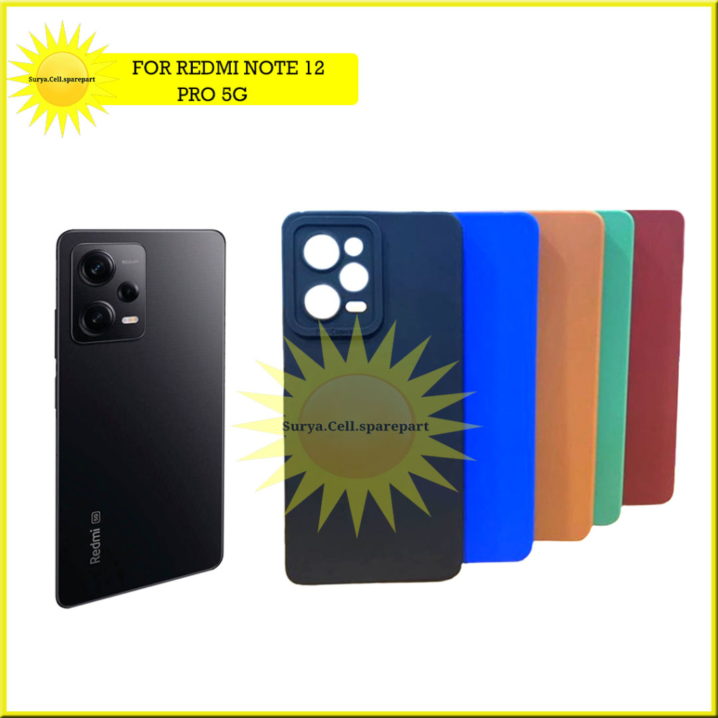 Case Slim Matte Pro Camera Xiaomi Redmi Note 12 Pro 4g 5g