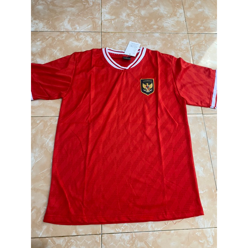 setelan jersey timnas indonesia satu set