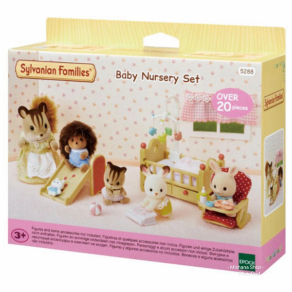 

Unik Boneka Sylvanian Baby Nursery Set Perlengkapan Bayi Furniture 5288 Limited