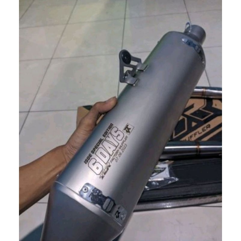 KNALPOT TLR ORIGINAL 100% SELENCER SAJA