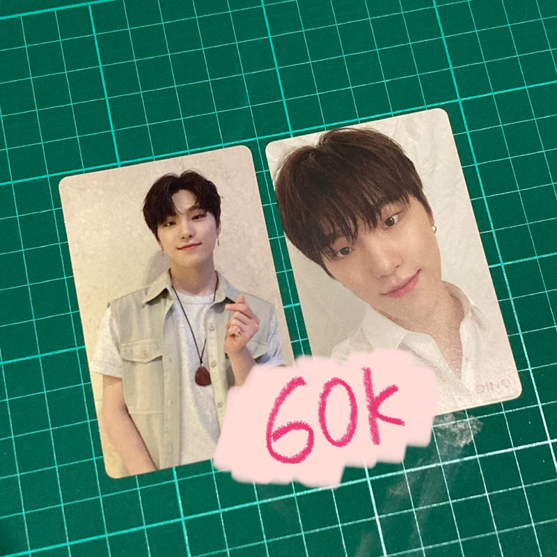 photocard svt seventeen pc dino 24H japan album hmv lim c limited ver