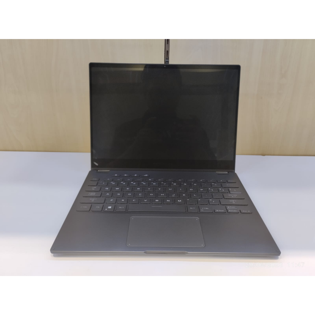 LAPTOP GAMING SLIM ASUS ROG FLOW X13 GV301QH AMD RYZEN 9 5900HS 32GB 1TB SSD GTX1650-4GB MAX-Q DESIGN 13.4&quot; FHD+ IPS 120HZ TOUCH WINDOWS 11 HOME