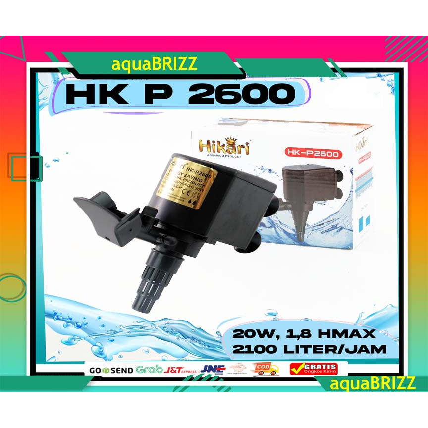 Pompa Air Aquarium Aquascape HIKARI HK P 2600 Low Watt