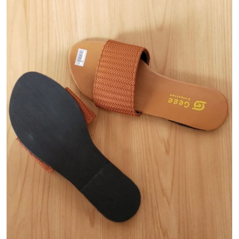 SANDAL FLAT KOKOP DIKSI SOL KARET ANTI LICIN