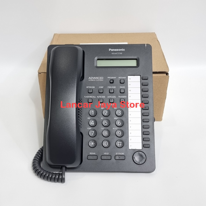 Telepon Key Master Digital KX-AT7730 Buat Pabx TES824 Key Phone IT COM Putih