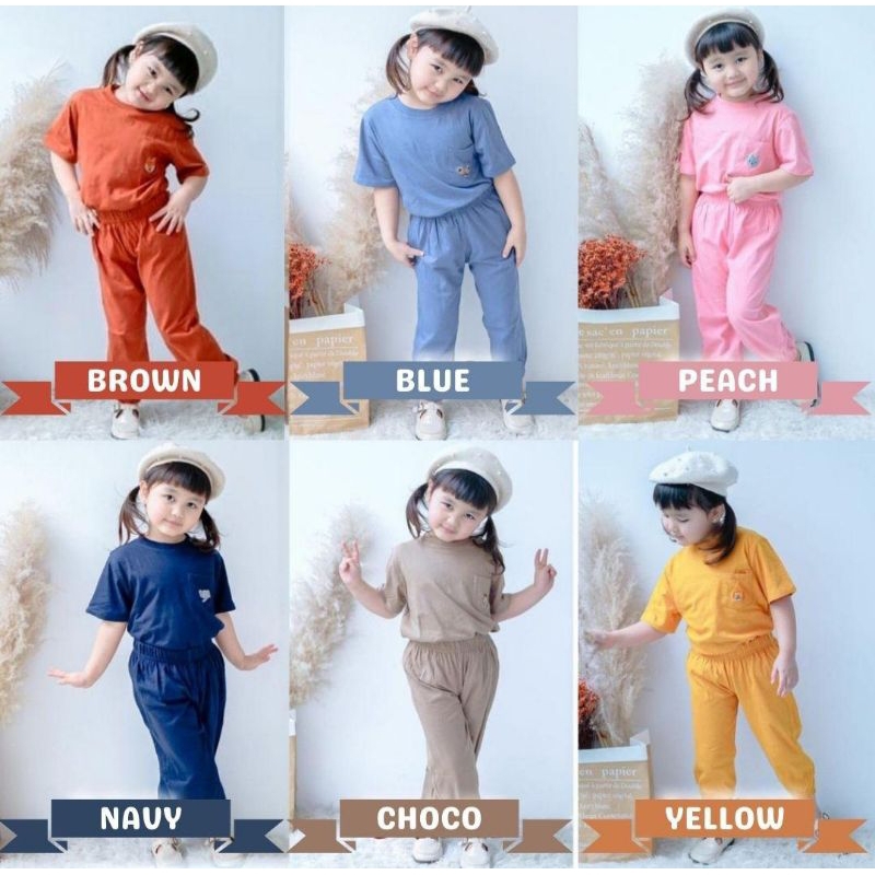 setelan anak ji-soo baju ala korea anak baju anak korea