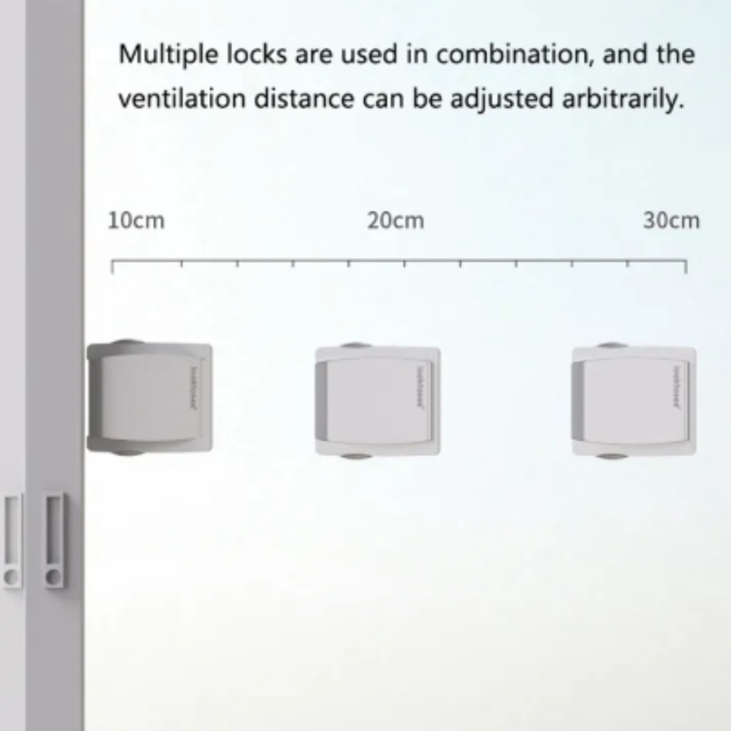 KAZU KHL265 Pengaman Jendela Pintu Lemari Geser Sliding Window Lock