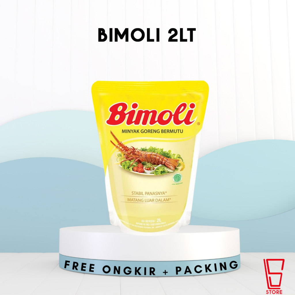 

BIMOLI 2 LITER / MINYAK GORENG BIMOLI 2lt / BIMOLI