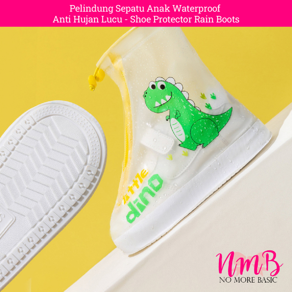Pelindung Sepatu Anak Waterproof Anti Hujan Lucu - Shoe Protector Rain Boots
