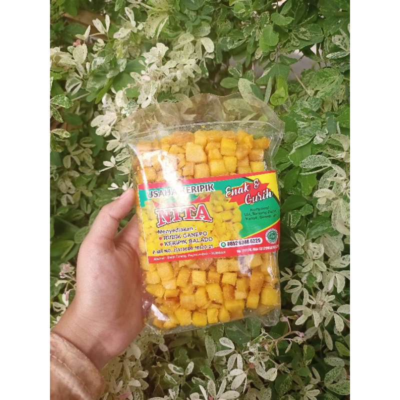 

DAKAK-DAKAK RUBIK GANEPO / KERUPUK CANCANG "NITA" 200gr