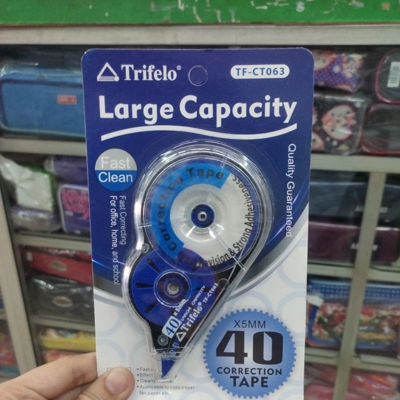 

Tip-x/Correction Tape Large Capacity Trifelo