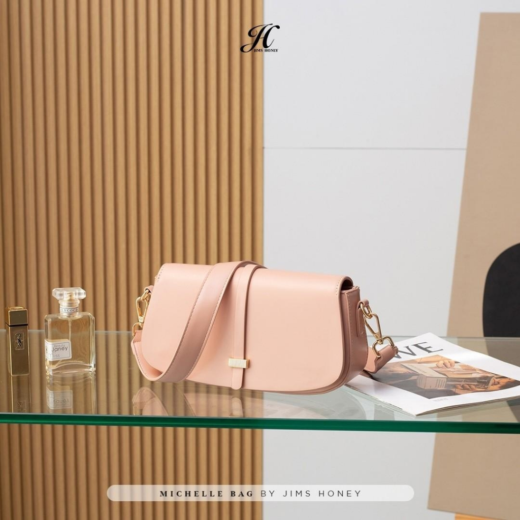 Michelle Bag Jims Honey Ori Tas Selempang Cewek Wanita Sling Bag Minimalis Simple Keren Fashion