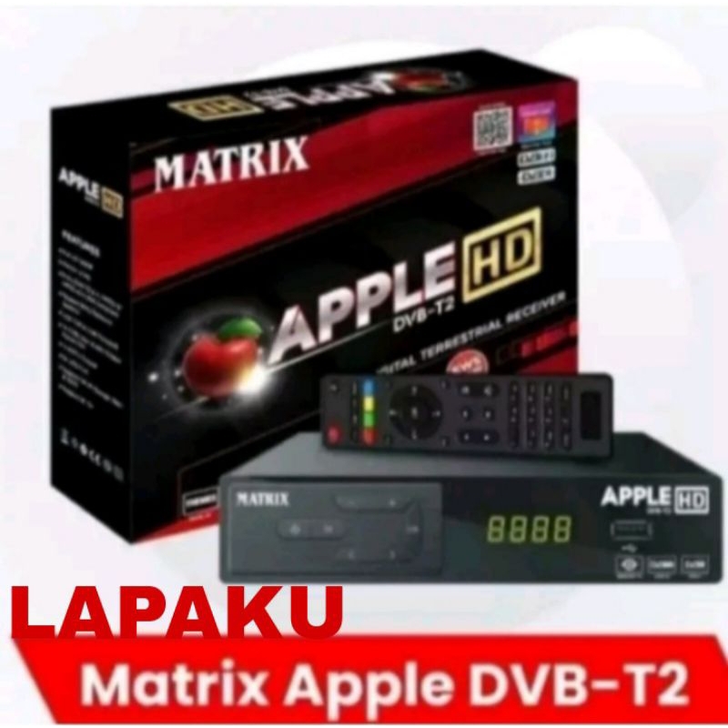 Receiver STB matrix apple merah tv digital