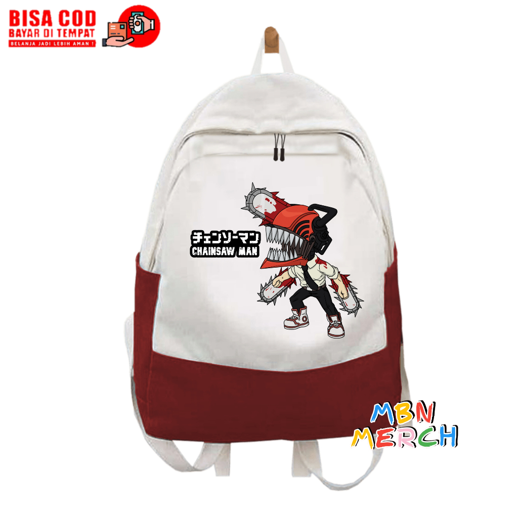 Tas ransel anak sd tas bacpack anak chainsaw man