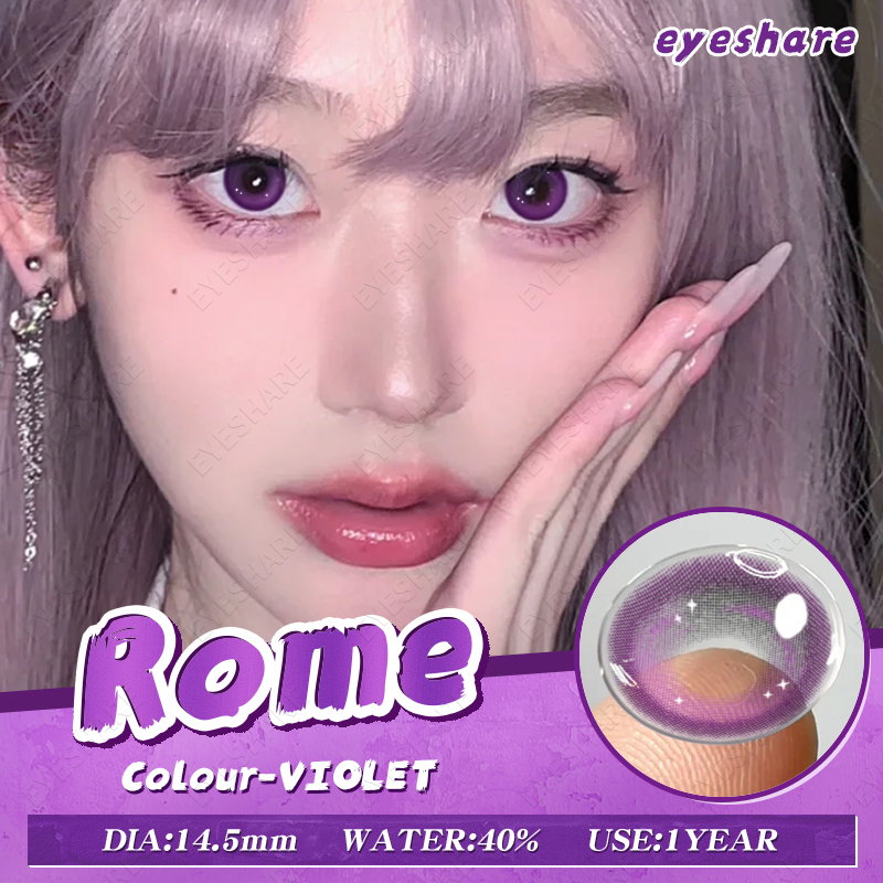 Softlens Big Eyes PARIS Red 14.5MM Lensa Kontak Soflen Soflens Softlense Red