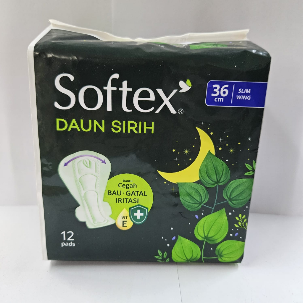 Softex Daun Sirih Pembalut Waita 36 cm Slim Wing isi 12