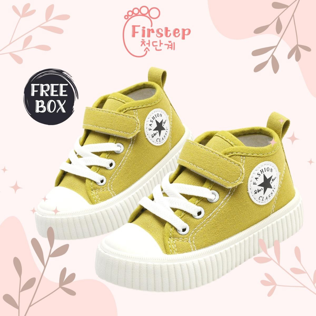 Sepatu Anak Perempuan Dan Laki Laki Import Sneaker Anak Usia 1-5 Tahun  FS146