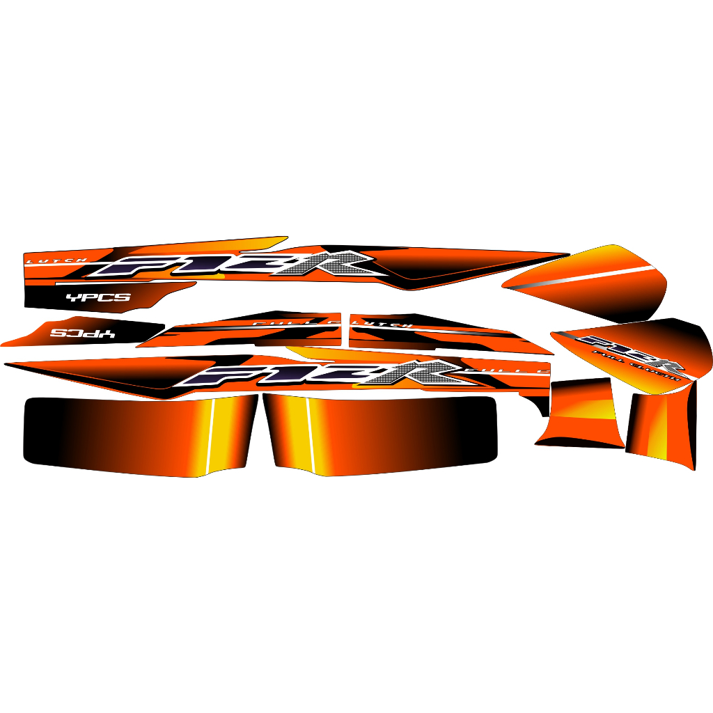 striping fizr 2003 orange