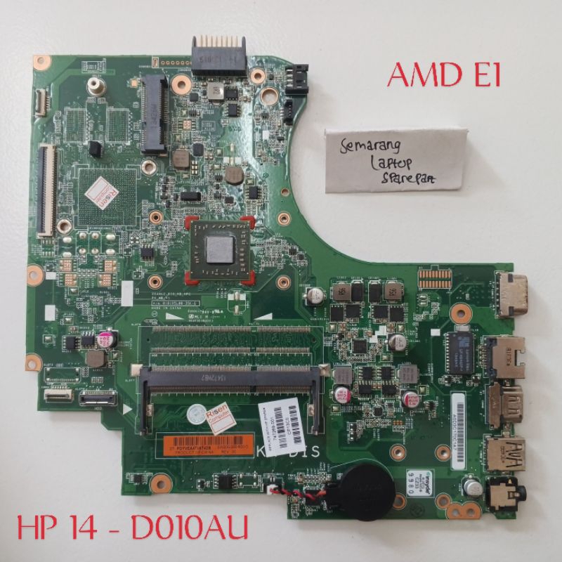 Mainboard HP 14 D010Au Mobo Motherboard Mesin Laptop