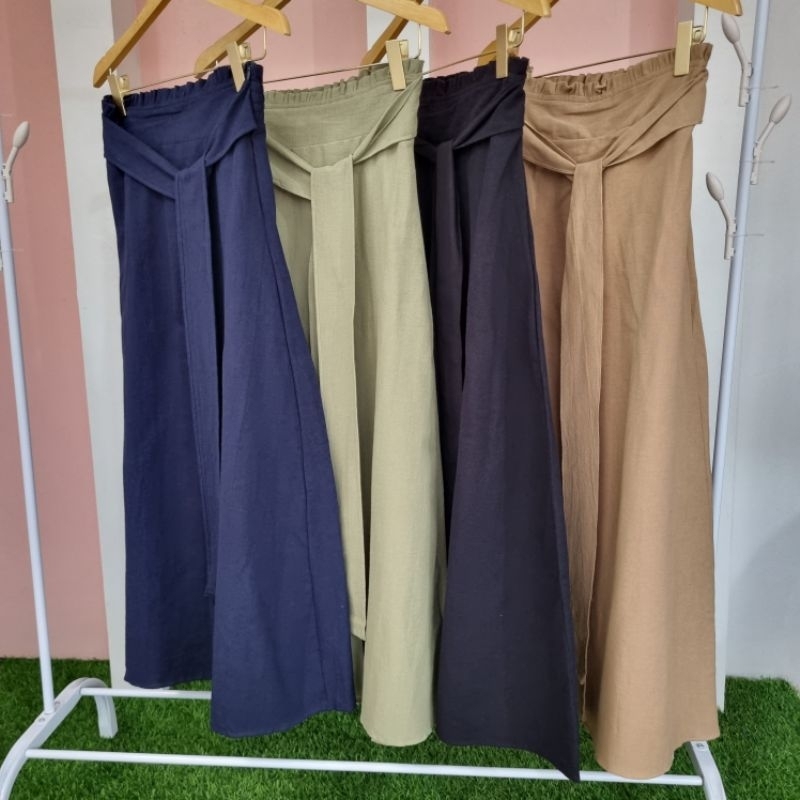 Ania Skirt /Rok Linen/Rok Panjang Linen