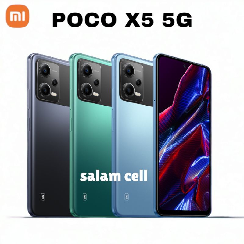 Xiaomi Redmi Poco X5 5G Ram 8+5/256GB NFC Snapdragon 695 5G Garansi Resmi