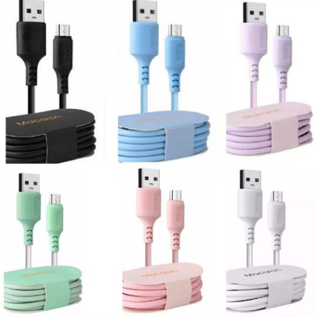 Kabel Data Warna Macaron Fast Charging MICRO USB warna random