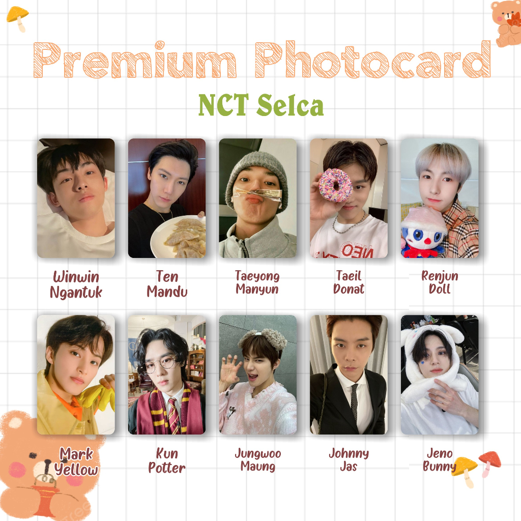 PC PHOTOCARD NCT member Rare UNOFF