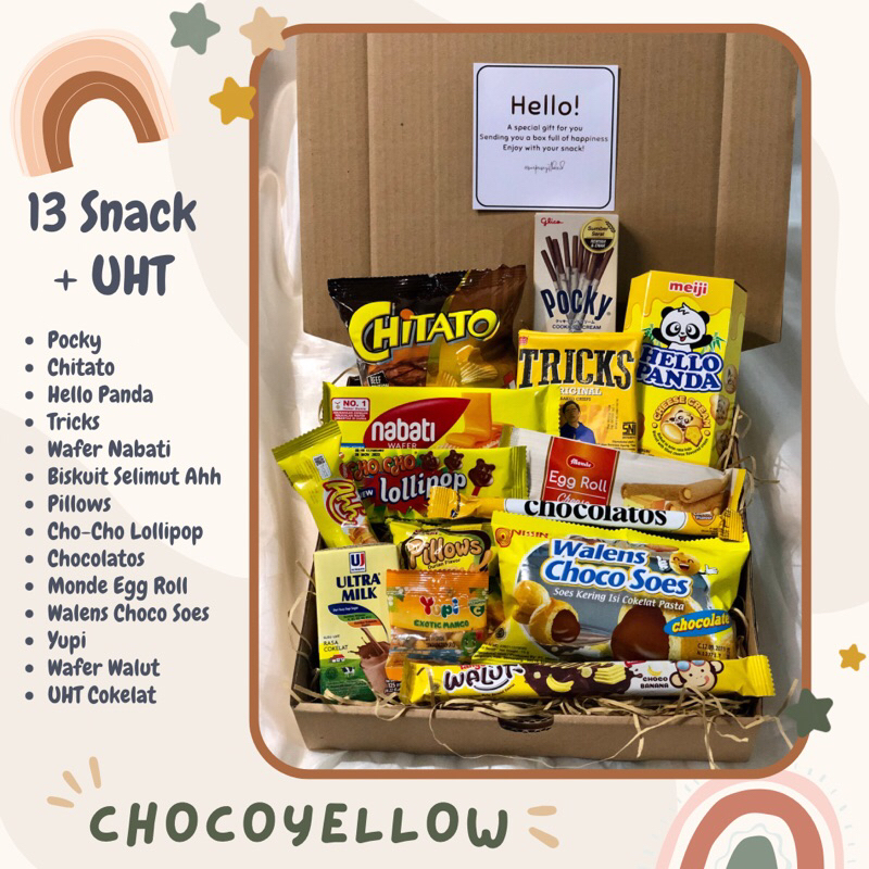 Hampers Snack 30ribuan/ Snack Box/ Kado Wisuda/ Kado Ultah/ Kado Pendadaran/ Kado Sidang/ Christmas Gift/ Kado Natal