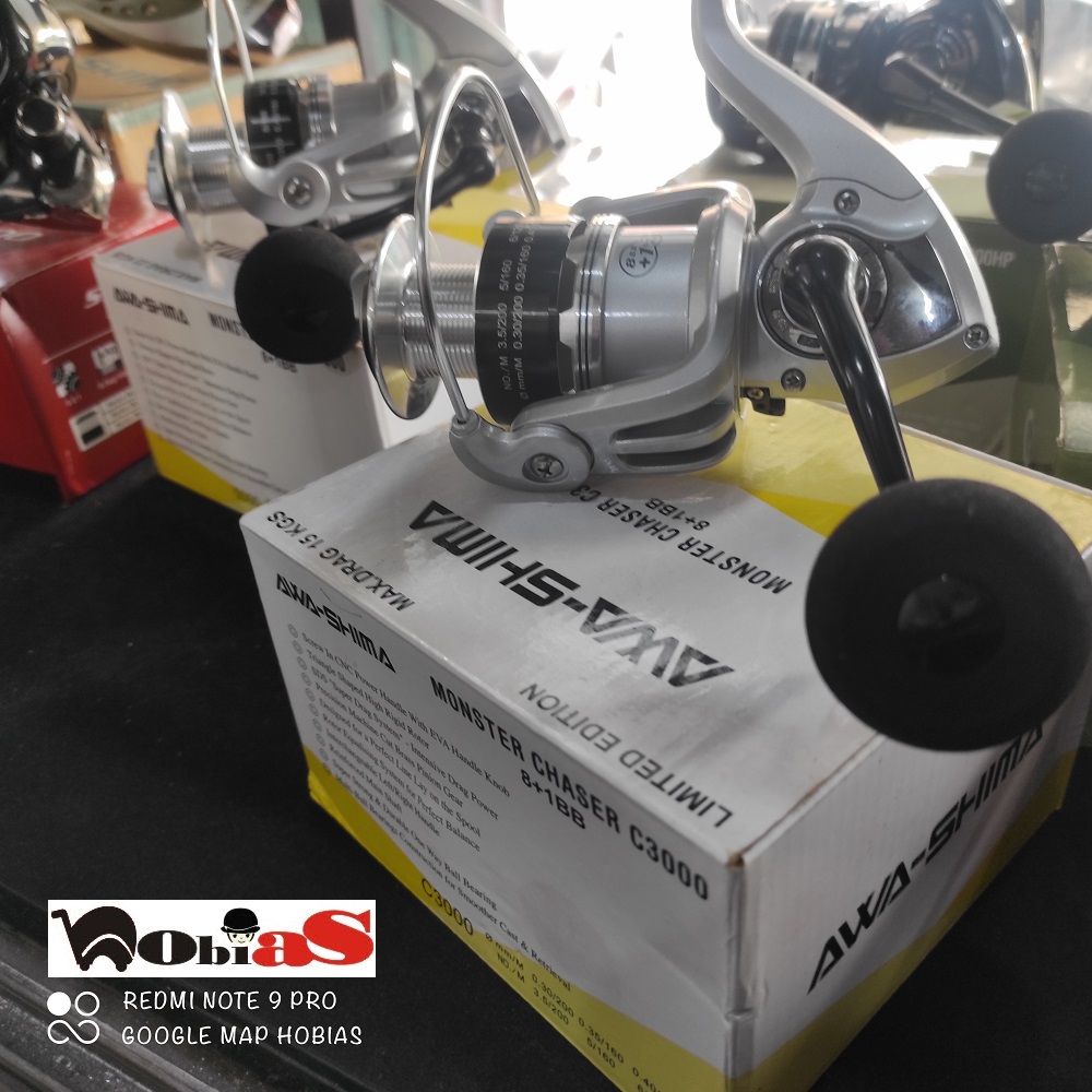 Reel Pancing Awashima Monster Chaser 3000. 4000. 5000