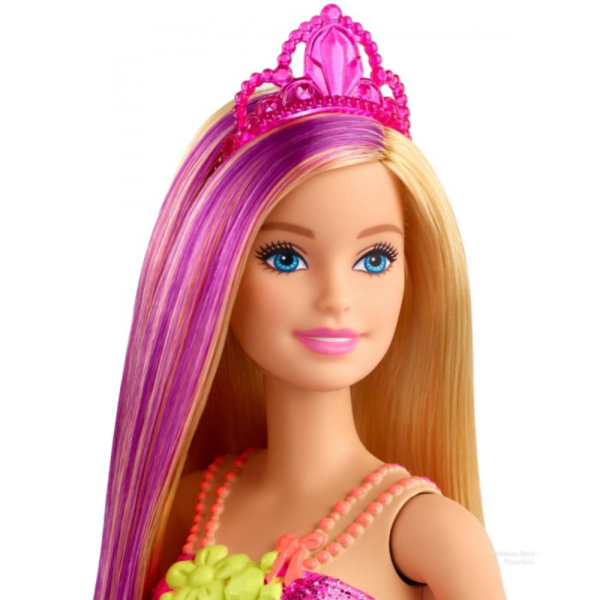 

Promo Boneka Barbie Mattel Dreamtopia Blonde Princess Doll Flower Gown Limited