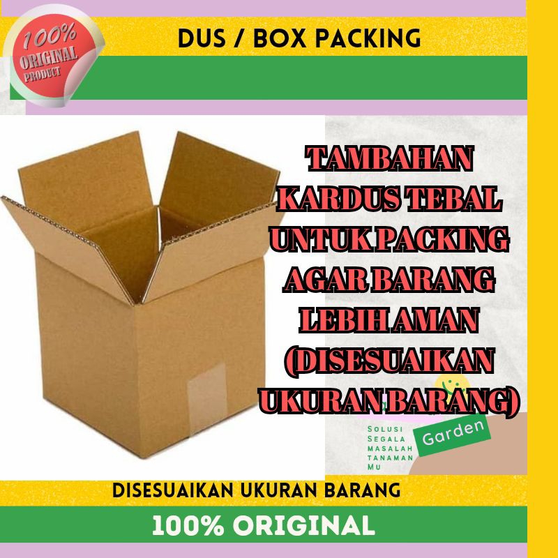

KARDUS ATAU BOX UNTUK TAMBAHAN KEMASAN PAKET BARANG