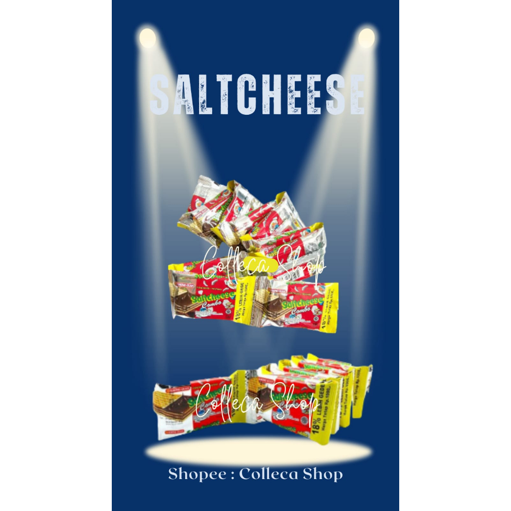 

Khong Guan Saltcheese Combo Snack 20 gram (10 pcs/pack)