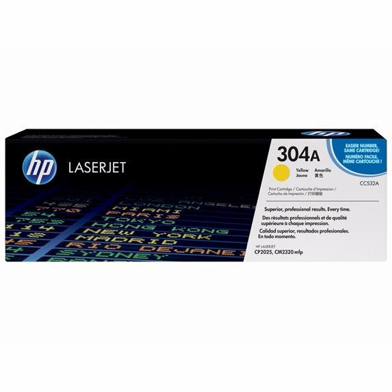 PAKET TONER HP 304A BLACK &amp; COLOUR ORIGINAL