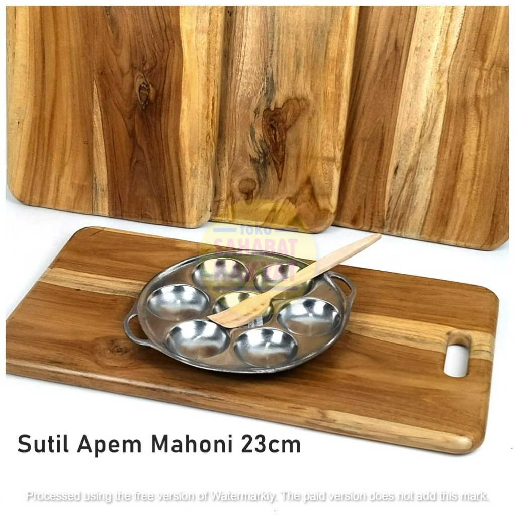 Sutil Apem Mahoni 23cm