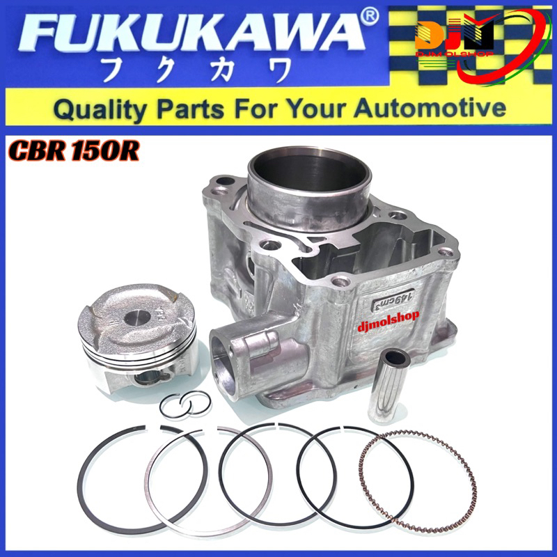 Paket Blok Seher CBR 150R K56 Plus Piston Kit Original Fukukawa