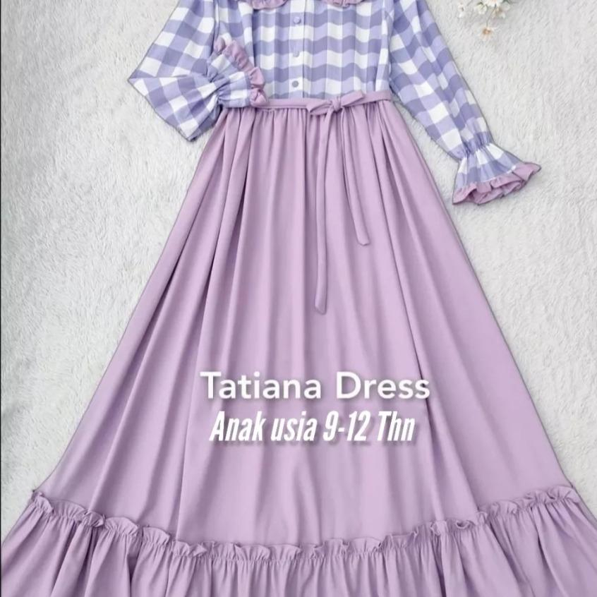 Gamis anak tatiana dress terlaris